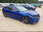 2018 Acura Tlx Tech   A-spec Pkgs Blue vin: 19UUB2F62JA012571