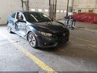 2017 Honda Civic Ex-t Blue vin: 19XFC1F30HE205040