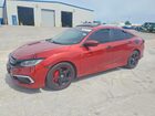 2020 Honda Civic Ex Red vin: 19XFC1F30LE017935