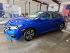 2017 Honda Civic Ex Синий vin: 19XFC1F36HE017431