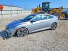 2017 Honda Civic Exl Silver vin: 19XFC1F71HE027903