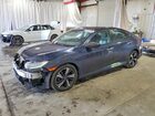 2016 Honda Civic Touring Синий vin: 19XFC1F92GE223820