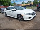 2017 Honda Civic Touring White vin: 19XFC1F99HE004208