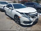 2017 Honda Civic Touring White vin: 19XFC1F9XHE201064