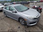 2017 Honda Civic Lx Gray vin: 19XFC2F51HE008272