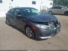 2018 Honda Civic Lx Gray vin: 19XFC2F51JE017897