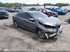 2017 Honda Civic Lx Gray vin: 19XFC2F52HE205144