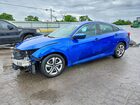 2016 Honda Civic Lx Синий vin: 19XFC2F58GE098924