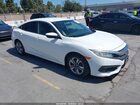 2017 Honda Civic Lx White vin: 19XFC2F5XHE206395