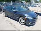2020 Honda Civic Lx Dark Blue vin: 19XFC2F60LE010631