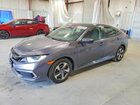 2020 Honda Civic Lx Gray vin: 19XFC2F66LE215242