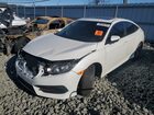 2018 Honda Civic Ex White vin: 19XFC2F72JE032104