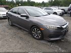 2016 Honda Civic Ex Gray vin: 19XFC2F74GE028631