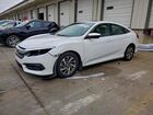 2016 Honda Civic Ex White vin: 19XFC2F78GE085639