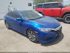 2018 Honda Civic Ex Blue vin: 19XFC2F7XJE014823