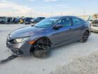 2021 Honda Civic Sport Gray vin: 19XFC2F80ME002192