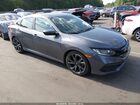 2021 Honda Civic Sport Gray vin: 19XFC2F80ME002791