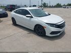 2019 Honda Civic Sport White vin: 19XFC2F88KE047166