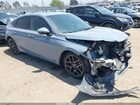 2022 Honda Civic Sport Touring Серый vin: 19XFL1H8XNE007456