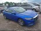 2020 Honda Insight Ex Blue vin: 19XZE4F55LE007203