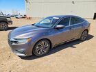 2021 Honda Insight Ex Gray vin: 19XZE4F55ME400152