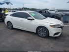 2019 Honda Insight Touring White vin: 19XZE4F92KE018600
