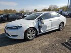 2016 Chrysler 200 Limited White vin: 1C3CCCAB0GN179860