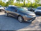 2016 Chrysler 200 Limited Gray vin: 1C3CCCAB4GN181353