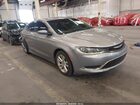 2016 Chrysler 200 Limited Silver vin: 1C3CCCAB5GN170961