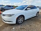 2017 Chrysler 200 Limited White vin: 1C3CCCAB7HN505123