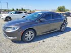 2016 Chrysler 200 Limited Gray vin: 1C3CCCAB8GN117414