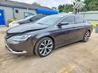 2016 Chrysler 200 C Gray vin: 1C3CCCCG1GN134435
