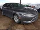 2016 Chrysler 200 C Platinum Серый vin: 1C3CCCCG8GN122959