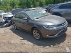 2016 Chrysler 200 C Gray vin: 1C3CCCEG7GN135747