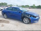 2017 Chrysler 200 Touring Синий vin: 1C3CCCFB7HN501937