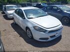 2016 Dodge Dart Sxt White vin: 1C3CDFBA2GD623119
