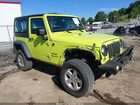 2016 Jeep Wrangler Sport Green vin: 1C4AJWAG7GL318240