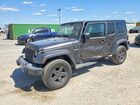 2016 Jeep Wrangler Unlimited Sport Gray vin: 1C4BJWDG3GL152962