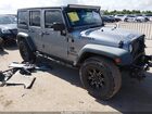 2016 Jeep Wrangler Unlimited Sport Silver vin: 1C4BJWDG3GL178865