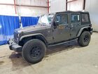 2016 Jeep Wrangler Unlimited Sport Gray vin: 1C4BJWDG3GL199408