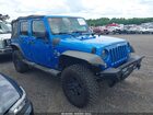 2016 Jeep Wrangler Unlimited Sport Синий vin: 1C4BJWDG8GL179364