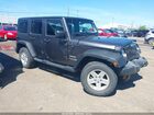 2018 Jeep Wrangler Jk Unlimited Sport S 4x4 Gray vin: 1C4BJWDG8JL890862
