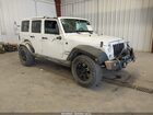 2017 Jeep Wrangler Unlimited Sport White vin: 1C4BJWDG9HL615494