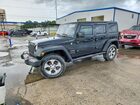 2016 Jeep Wrangler Unlimited Sport Черный vin: 1C4BJWDGXGL167796