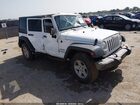 2016 Jeep Wrangler Unlimited Sport White vin: 1C4BJWDGXGL187319