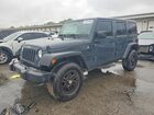 2016 Jeep Wrangler Unlimited Sport Blue vin: 1C4BJWDGXGL246031