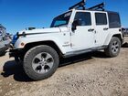 2016 Jeep Wrangler Unlimited Sahara White vin: 1C4BJWEG2GL262108