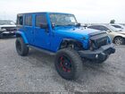 2016 Jeep Wrangler Unlimited Backcountry Blue vin: 1C4BJWEG5GL221066