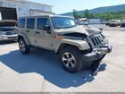 2017 Jeep Wrangler Unlimited Sahara Желто-коричневый vin: 1C4BJWEG5HL732147