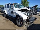 2016 Jeep Wrangler Unlimited Sahara White vin: 1C4BJWEG8GL100242